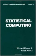 STATISTICAL COMPUTING