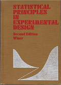 STATISTICAL PRINCIPLES IN EXPERIMENTAL DESIGN