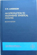 AN INTRODUCTION TO MULTIVARIATE STATISTICAL ANALYSIS