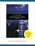 COMPLETE BUSINESS STATISTICS