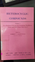 Heterocyclic Compounds V