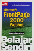 Belajar Sendiri Microsoft Frontpage 2000 Webbot