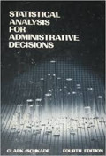 STASTISTICAL ANALYSIS FOR ADMINISTRATIVEDECISION