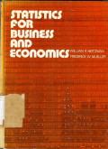STATISTICS FOR BUSINESS & ECONOMICS