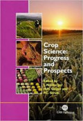 Crop science : progress and prospects