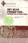 Dry bean production principles & practices