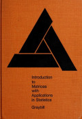 Introduction to matrices with applications in statistics