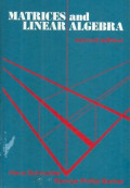 Matrices and linear algebra