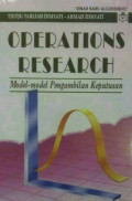 Operations research : model-model pengambilan keputusan