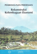 Pembangunan Perdesaan: rekonstruksi kelembagaan ekonomi