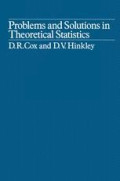 Problems and solutions in theoretical statistics