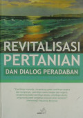 Revitalisasi pertanian dan dialog peradaban