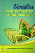 Varietas lokal terdaftar tahun 2005-2019