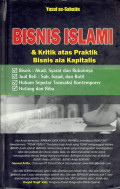Bisnis islami dan kritik atas praktik bisnis ala kapitalis