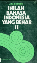 Inilah bahasa indonesia yang benar II