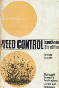 Weed control handbook, issued by the British Crop Protection Council