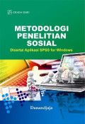 Metode Penelitian Sosial Disertai Aplikasi SPSS For Windows