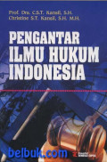 PENGANTAR ILMU HUKUM INDONESIA