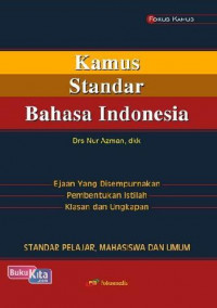 Kamus Standar Bahsa Indonesia