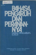 Bahasa Pengaruh dan Peranannya