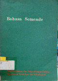 Bahasa Semende
