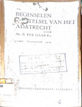 Beginselen En Stelsel Van Het Adatrecht