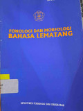 Fonologi dan Morfologi Bahasa Lematang