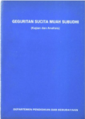 Geguritan Sucita Muah Subudhi (Kajian dan Analisis)