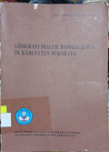 Geografi Dialek Bahasa Jawa Di Kabupaten Surabaya