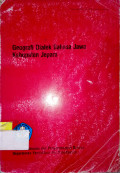 Geografi Dialek Bahasa Jawa Kabupaten Jepara