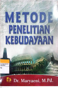 Metode Penelitian Kebudayaan