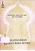 Palanggeran Ejahan Basa Sunda