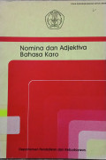 Nomina dan Adjektiva Bahasa Karo