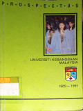 Prospectus Universiti Kebangsaan Malaysia (The National University of Malaysia)