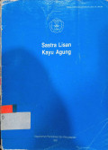 Sastra Lisan Kayu Agung
