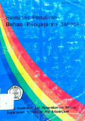 Seminar Penulisan Bahan Pengajaran Bahasa