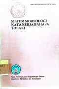 Sistem Morfologi Kata Kerja Bahasa Tolaki