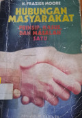 Hubungan Masyarakat Prinsip, Kasus, dan Masalah Satu
