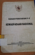 Badan Penataran P-4: Kewaspadaan Nasional