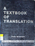 A Textbook of Translation
