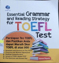 Essential Grammar and Reading Strategy for TOEFL Test