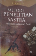 METODE PENELITIAN SASTRA Sebuah Penjelajahan Awal