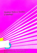 Struktur Bahasa Kalabra (Fonologi)