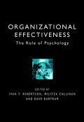 Organizational Effectiveness : The Role of Psychology