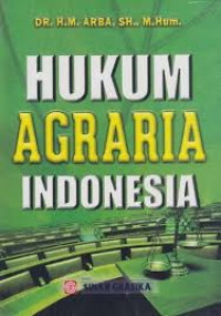 HUKUM AGRARIA INDONESIA