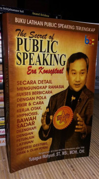 The Secret of Public Speaking Era Konseptual