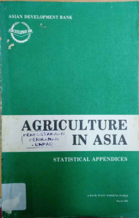 Agriculture in Asia