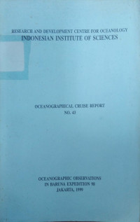 Oceanographical cruise report No. 43