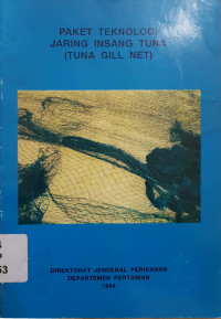 Paket teknologi jaring insang tuna (tuna gill net)