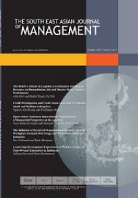 Image of The south east asian journal of management